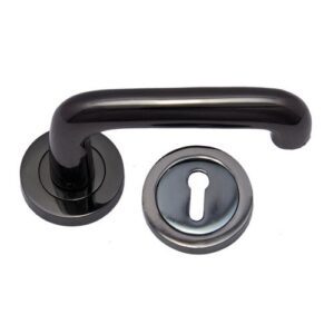 Brass Lever Latch Handles with Rose [PT]