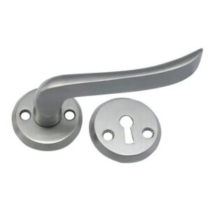 Brass Lever Latch Handles with Rose [SL]